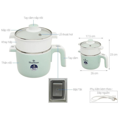 Nồi điện đa năng BlueStone MPB-7233