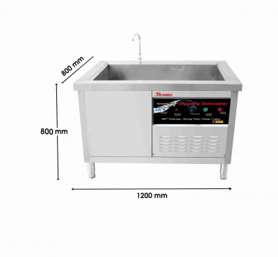 Máy Rửa Chén Bát Công Nghiệp Siêu Âm Texgio Ultrasonic Standard TGU-1200SS