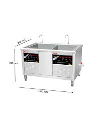 Máy Rửa Chén Bát Công Nghiệp Siêu Âm Texgio Ultrasonic Standard TGU-1500SS