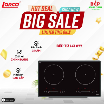 Bếp từ đôi Lorca LCI 877