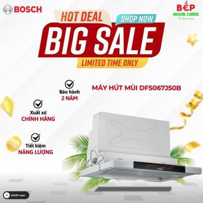 Máy hút khói khử mùi âm tủ Bosch HMH.DFS067J50B 60CM