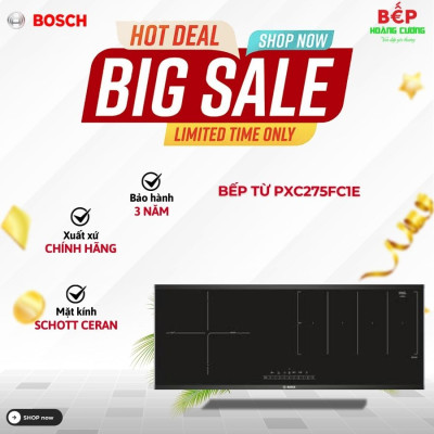 Bếp từ Bosch PXC275FC1E Serie 6