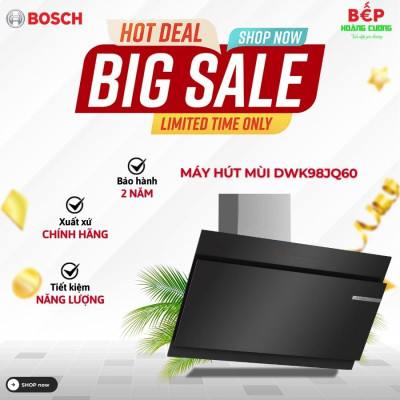 Máy hút mùi âm tủ Bosch DWK98JQ60