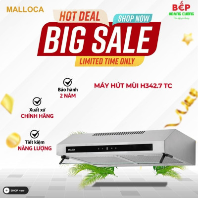 MÁY HÚT KHÓI KHỬ MÙI CLASSIC MALLOCA H342.7 TC