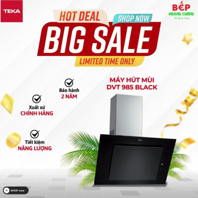 Máy hút mùi Teka DVT 985 Black