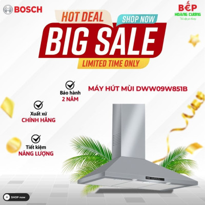 Máy hút mùi Bosch DWW09W851B