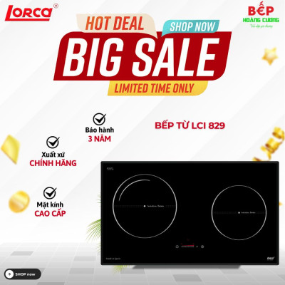 Bếp từ đôi Lorca LCI 829