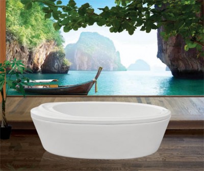 Bồn Tắm Nằm Euroca OVAL EU0-1680
