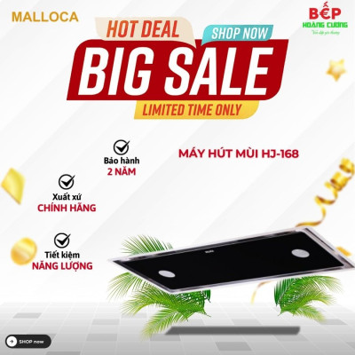 Máy hút mùi âm tủ Malloca HJ-168