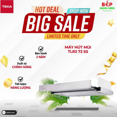 Máy hút mùi âm tủ Teka TLR2 72 SS 113070002