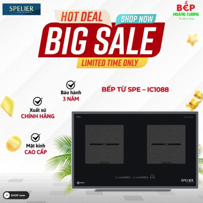 BẾP TỪ ĐÔI SPELIER SPE – IC1088