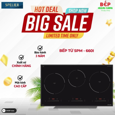 BẾP TỪ ĐÔI SPELIER SPM - 660I