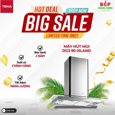 Máy hút khói khử mùi Teka DG3 90 ISLAND