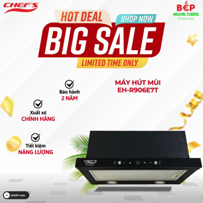 Máy hút mùi Chefs EH-R906E7T