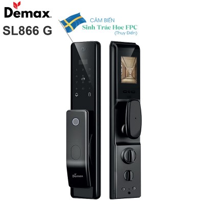 Khóa cửa điện tử thông minh Demax SL866 GS