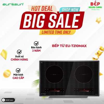 Bếp từ 2 vùng nấu Eurosun EU-T210Max