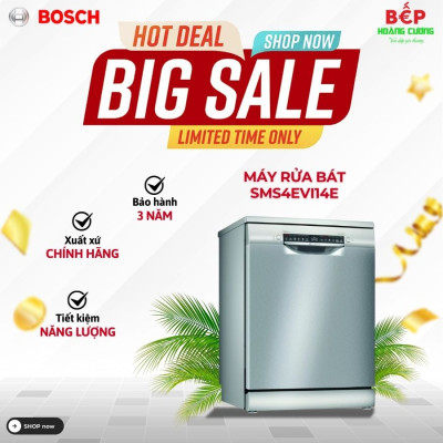 Máy rửa bát Bosch SMS4EVI14E 