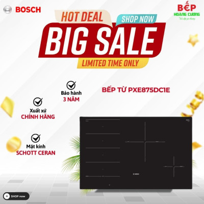 BẾP TỪ BOSCH PXE875DC1E