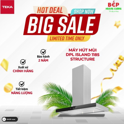 Máy hút mùi Teka DPL ISLAND 1185 STRUCTURE 40483173