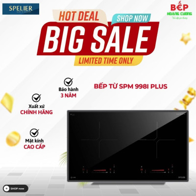 Bếp từ đôi Spelier SPM 998I Plus