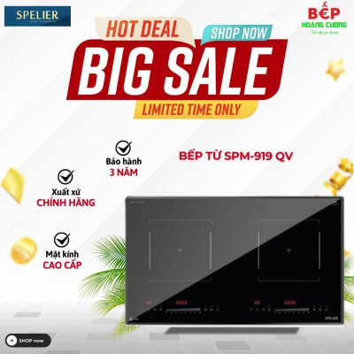 Bếp từ đôi Spelier SPM-919 QV