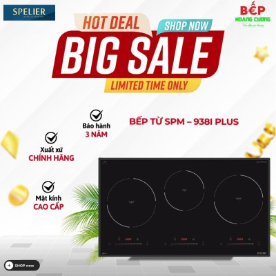 BẾP TỪ BA SPELIER SPM – 938I PLUS