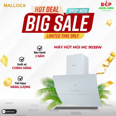 Máy hút mùi Malloca MC 9039W