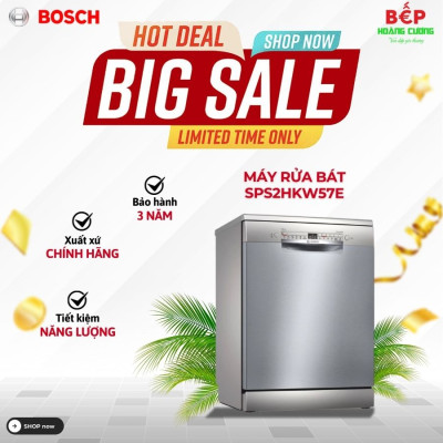 Máy rửa chén bát Bosch SMS2HAI12E