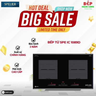 Bếp từ đôi Spelier SPE IC 1089D