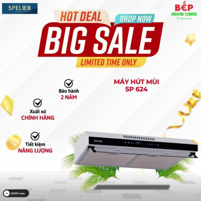 Máy hút mùi cổ điển Spelier SP 624