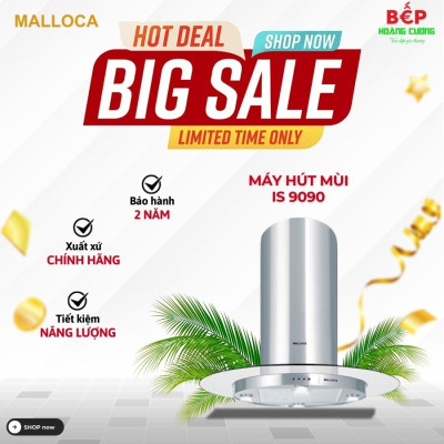 Máy hút mùi Malloca IS 9090