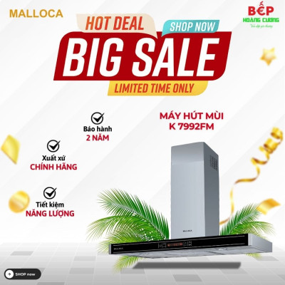 Máy hút mùi MALLOCA K 7992FM