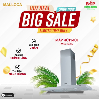 Máy hút mùi Malloca MC 606