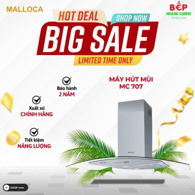 Máy hút mùi Malloca MC 707