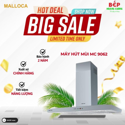Máy hút mùi Malloca MC 9062