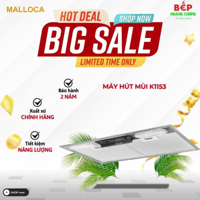 Máy hút mùi Malloca K1153