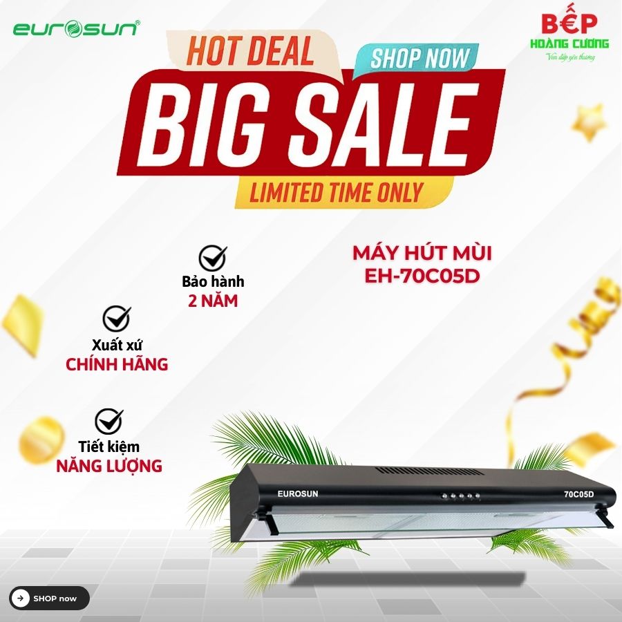 MÁY HÚT MÙI EUROSUN EH-70C05D