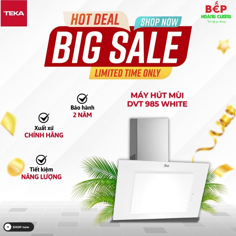 Máy hút mùi Teka DVT 985 White