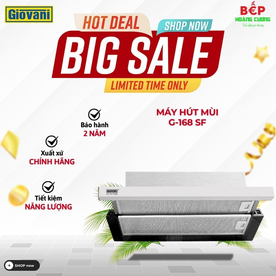 Máy hút mùi Giovani G-168 SF