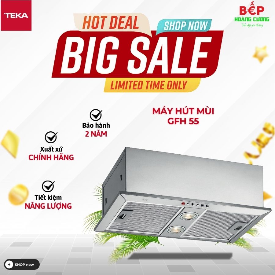 Máy hút khói khử mùi Teka GFH 55 40446700