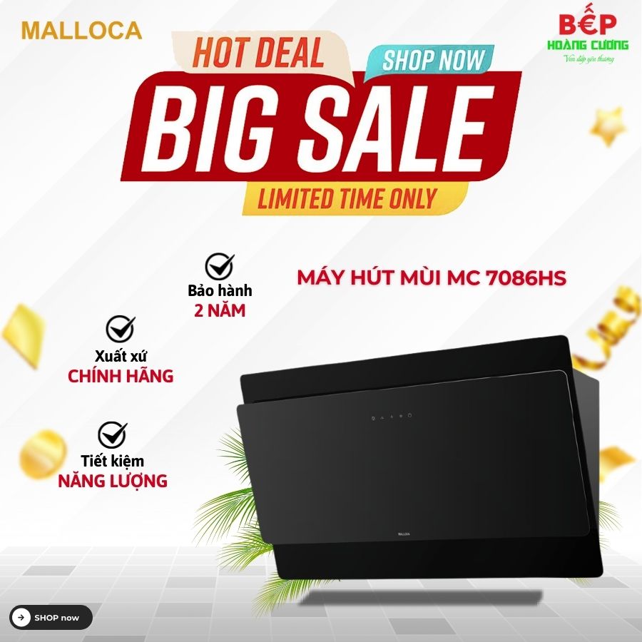 Máy hút mùi Malloca MC 7086HS