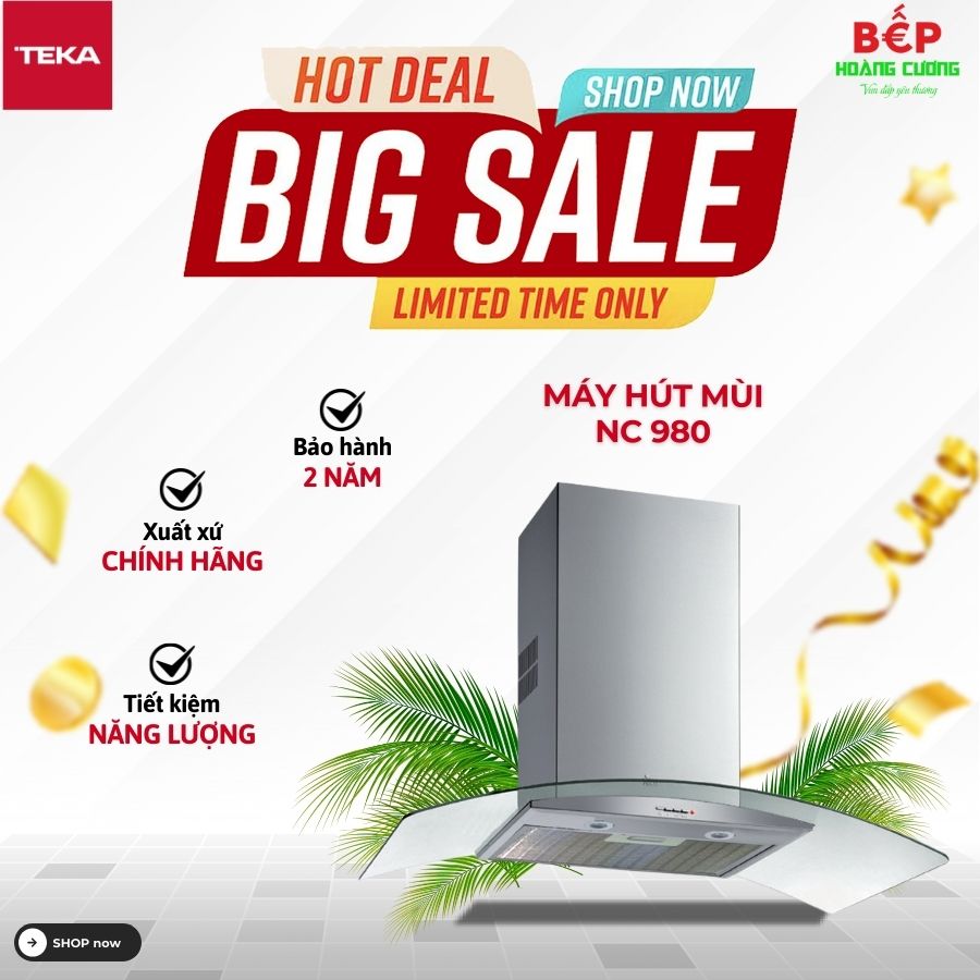 Máy hút khói khử mùi Teka NC 980 40455332