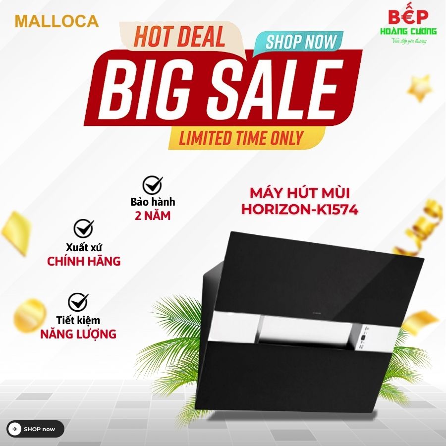 Máy hút khói khử mùi Malloca HORIZON K1574