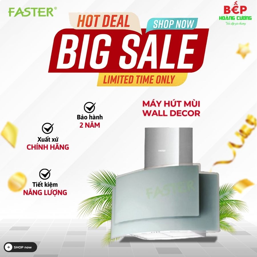 Máy hút mùi Faster WALL DECOR