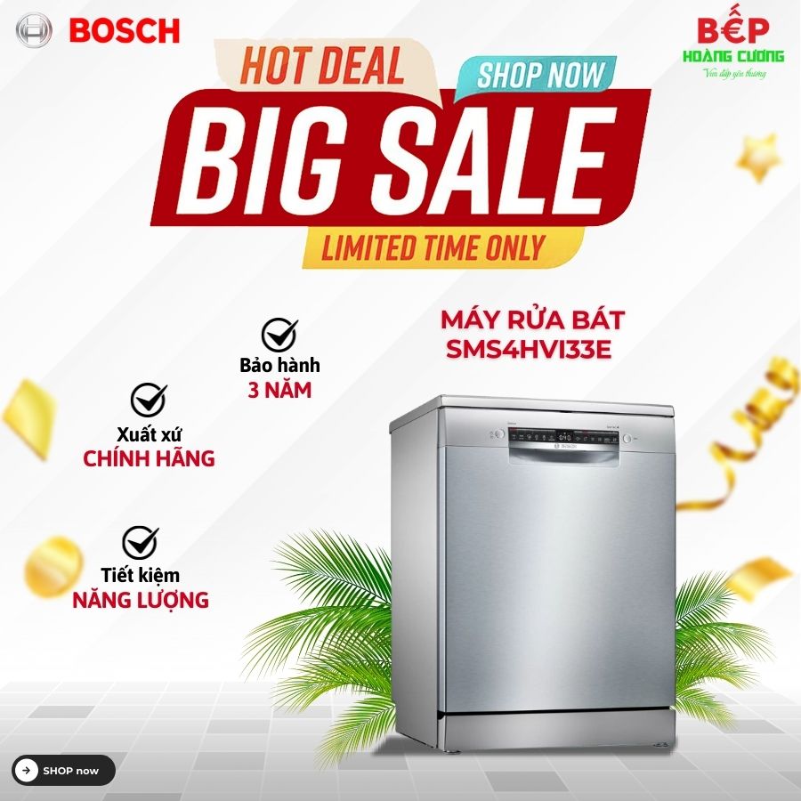 Máy rửa bát Bosch SMS4HVI33E
