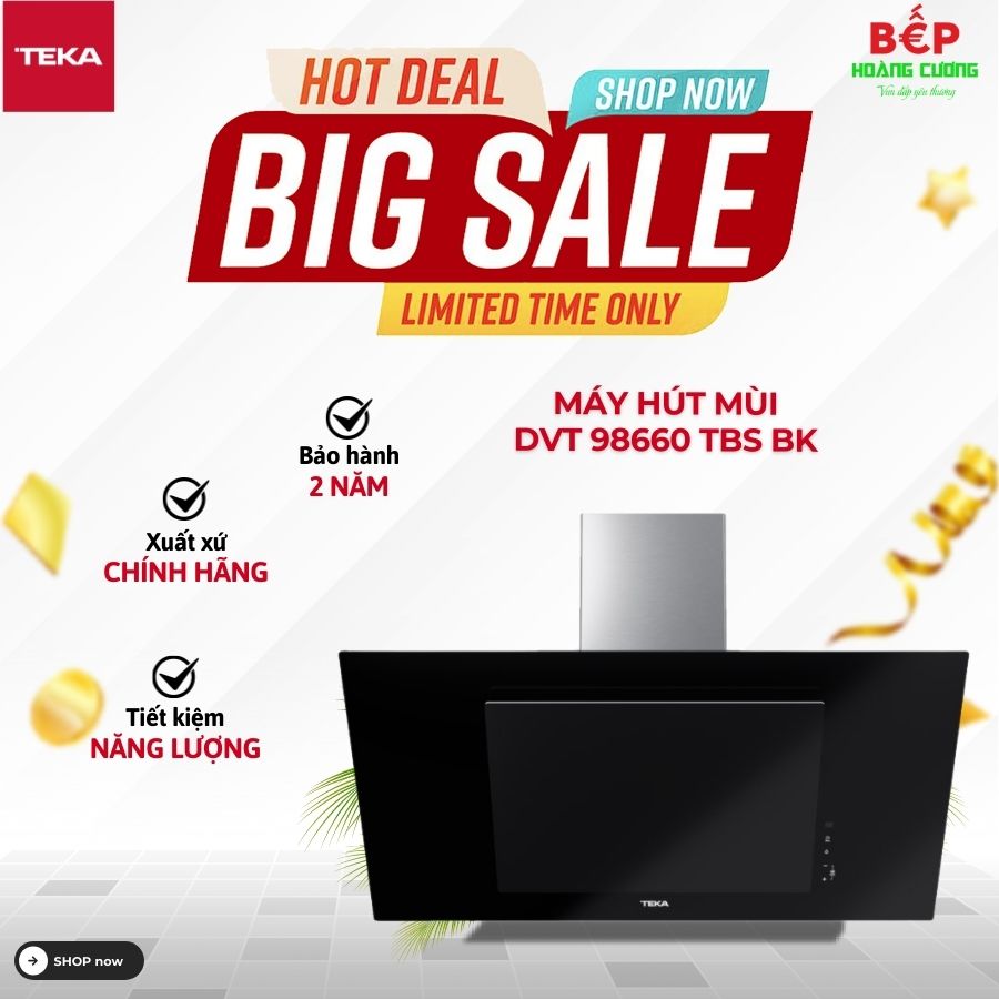 Máy hút mùi Teka DVT 98660 TBS BK 112930043