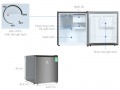 Tủ lạnh mini Electrolux 45 lít EUM0500AD-VN