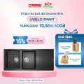 Chậu rửa bát Konox Granite Sink Livello Smart 1160 - Black