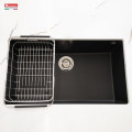 Chậu rửa bát Konox Granite Sink Naros 760S - Black