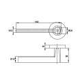 Tay Nắm Gạt Cửa Phòng Hafele 903.99.329